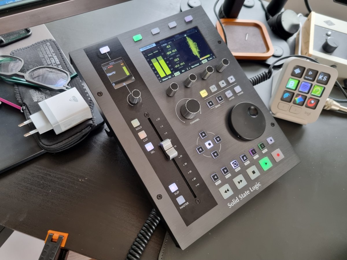 SSL UF1 et Logitech MX Creative